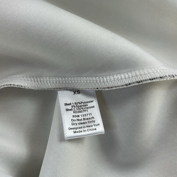 Addison sleeveless patterned zip front a line dress, size xs - Picture 8 of 11